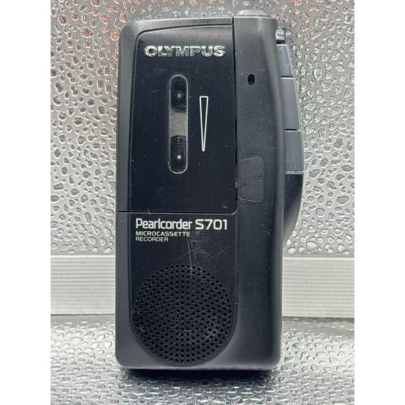 Olympus Pearlcorder S701 Recorder Handheld Microcassette Voice Tested - Picture 1 of 5